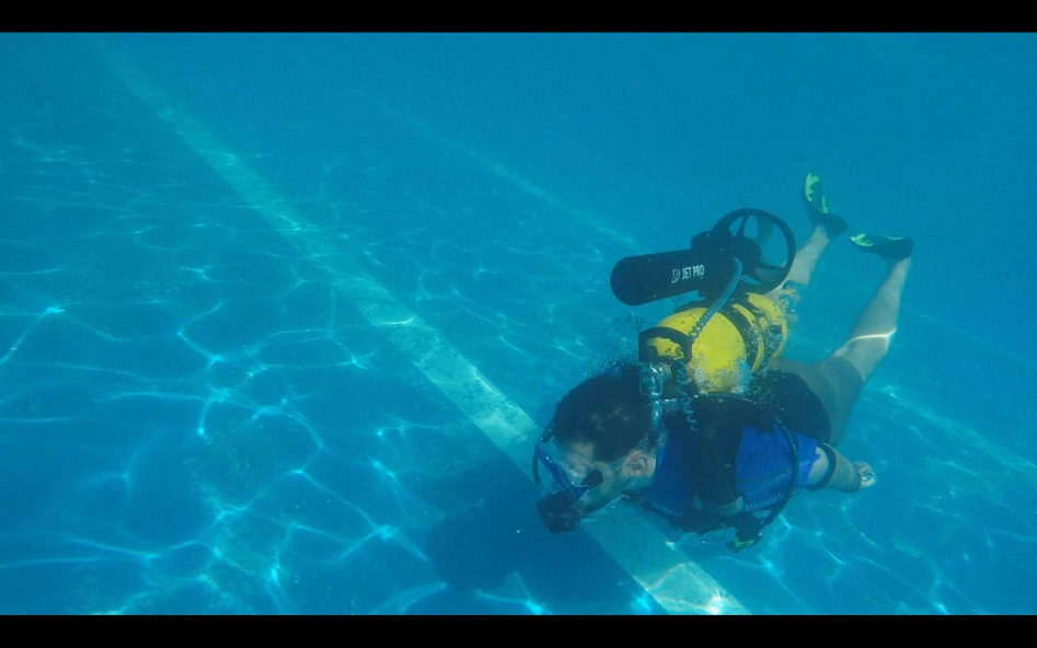 تست دستگاه جت پرو 