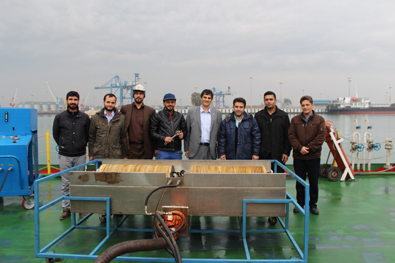 تست دستگاه اسکیمر 